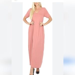 Zenana casual Maxi Dress size medium